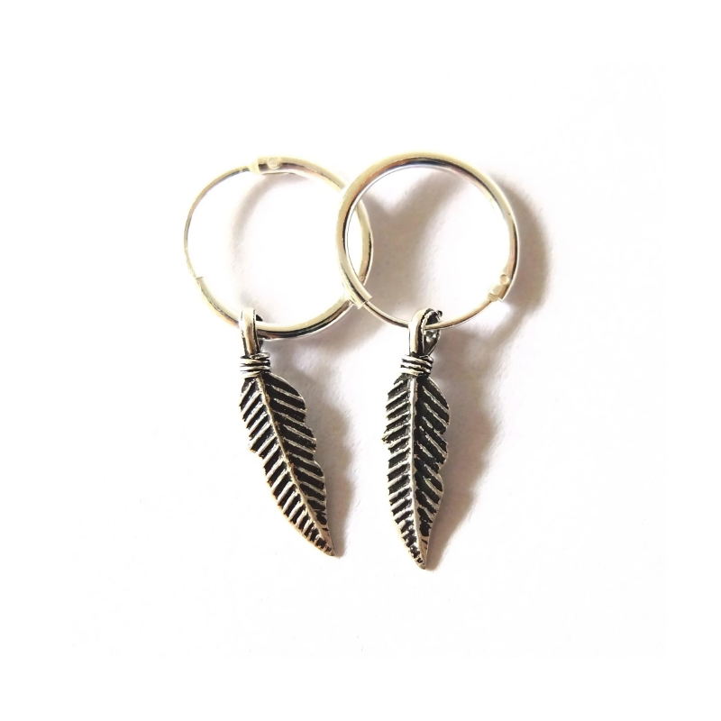 Aros Plumas de Ángel
